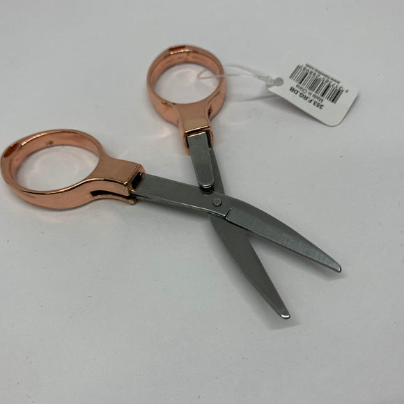 Folding Rose Gold Scissors