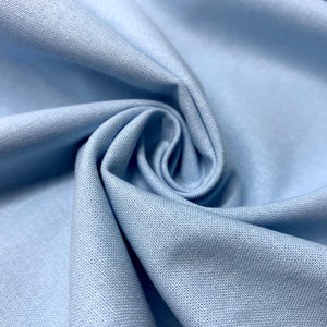 Plain Pale Blue 100% Cotton