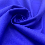 Plain Royal Blue 100% Cotton