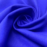 Plain Royal Blue 100% Cotton