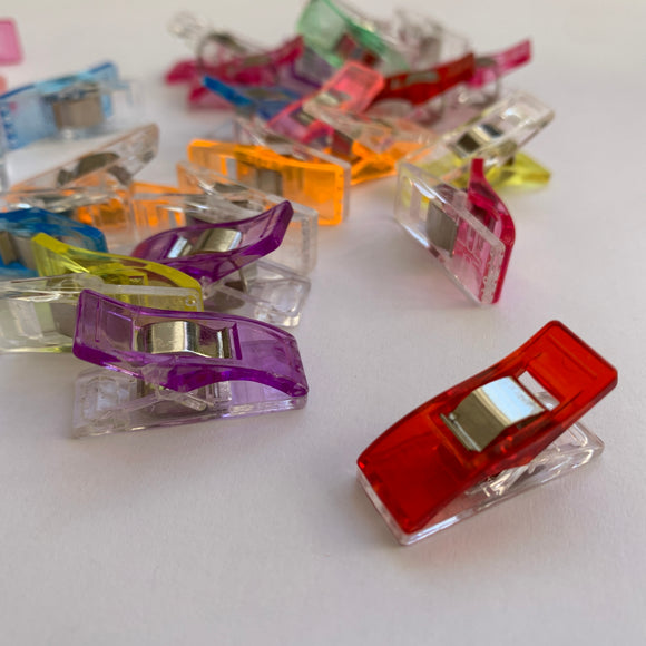 Quilters Clips Multi coloured