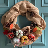 Mindful Making Fabric Pumpkins