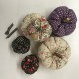 Mindful Making Fabric Pumpkins